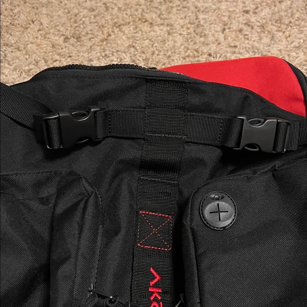 ❤️4/$10 Akona Backpack in Black and Red - Picture 10 of 10